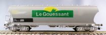 Jouef Ho Sncf Grain Hopper Wagon Le Gouessant Grey Near Mint in Crystal Box