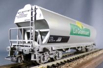 Jouef Ho Sncf Grain Hopper Wagon Le Gouessant Grey Near Mint in Crystal Box