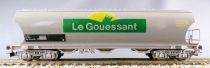 Jouef Ho Sncf Grain Hopper Wagon Le Gouessant Grey Near Mint in Crystal Box