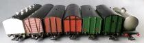 Jouef Ho Sncf Lot of 7 Freightr Repainted Wagons no Box