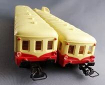 Jouef Ho Sncf Railcar 300CV Picasso Motrice X 3827 with Lightning + Trailer XB 8147