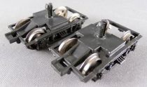 Jouef Ho Sncf Spare Part 2 Bogies Type Y2 with Metal Wheels Nem for Ocem Coach