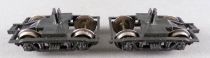 Jouef Ho Sncf Spare Part 2 Bogies Type Y2 with Metal Wheels Nem for Ocem Coach