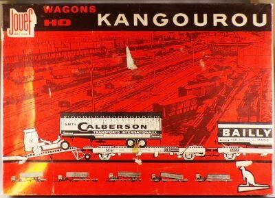 Jouef M664 Ho Sncf Coffret Kangourou Boite Vide