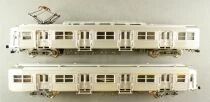 Jouef M761E Ho Sncf Rame Inox Budd 2 &Eacute;l&eacute;ments Motrice Z5154 Remorque d\'Extr&eacute;mit&eacute; ZS 15160 Eclairage sans Boite 