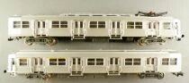 Jouef M761E Ho Sncf Stainless Steel Budd Z5154 Train Set Lighting no Box