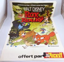 Journal de Mickey (1984) - Poster Géant : Rox et Rouky / l\'Apprentie Sorcière