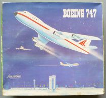Joustra Ceji Réf 2896 - Avion Boeing F- 747 Tôle & Plastique Filoguidé en Boite