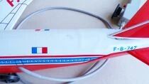 Joustra Ceji R&eacute;f 2896 - Avion Boeing F- 747 T&ocirc;le & Plastique Filoguid&eacute; en Boite