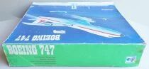Joustra Ceji R&eacute;f 2896 - Avion Boeing F- 747 T&ocirc;le & Plastique Filoguid&eacute; en Boite