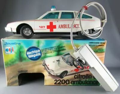 Joustra Ceji R�f 3238 - Citro�n CX 2200 Ambulance T�le & Plastique Filoguid� en Boite