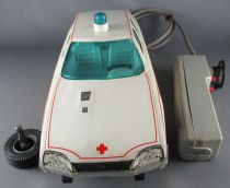 Joustra Ceji Réf 3238 - Citroën CX 2200 Ambulance Tôle & Plastique Filoguidé en Boite