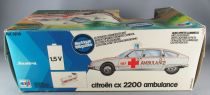 Joustra Ceji Réf 3238 - Citroën CX 2200 Ambulance Tôle & Plastique Filoguidé en Boite