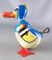 Joustra R&eacute;f 16 - Canard Dandinant - Jouet M&eacute;canique en T&ocirc;le 1962