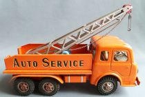 Joustra Réf 466 - Camion Dépannage Auto Service Tole Mécanique 44cm