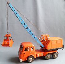 Joustra Réf 491 - Berliet Gak Camion Grue Preneuse Tole Mécanique 52cm