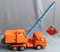 Joustra Réf 491 - Berliet Gak Camion Grue Preneuse Tole Mécanique 52cm