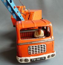 Joustra Réf 491 - Berliet Gak Camion Grue Preneuse Tole Mécanique 52cm