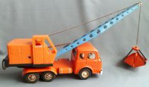 Joustra Réf 491 - Berliet Gak Camion Grue Preneuse Tole Mécanique 52cm