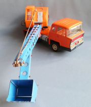 Joustra Réf 629 - Bernard Camion Portière Ouvrante Grue Pelleteuse Tole Mécanique 54cm