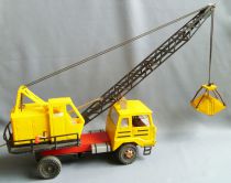 Joustra Ref 668 - Mercedes Grab Crane Truck Tin Remote Control 21\ 