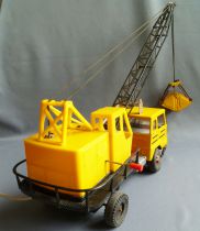 Joustra Ref 668 - Mercedes Grab Crane Truck Tin Remote Control 21\ 