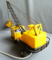 Joustra Ref 668 - Mercedes Grab Crane Truck Tin Remote Control 21\ 