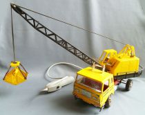 Joustra Ref 668 - Mercedes Grab Crane Truck Tin Remote Control 21\ 