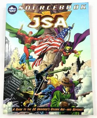 JSA - Sourcebook Jeu de R�le DC Universe - West End Games (2001) 