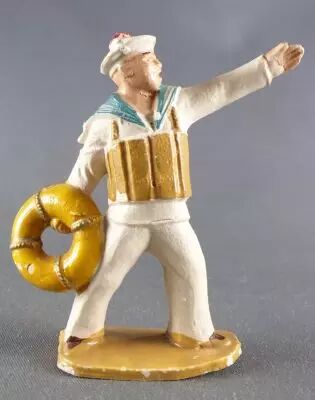 JSF Plastique - Arm�e Fran�aise - Marins - Avec Bou�e Jaune