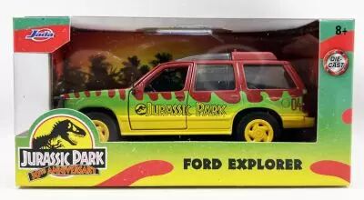 Jurassic Park - Jada Toys - Ford Explorer Model Diecast 1/32�me