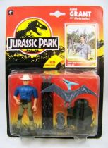 Jurassic Park - Kenner - Figurine Plastique - Alan Grant & filet de capture 01