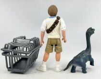 Jurassic Park - Kenner - Tim Murphy avec Cage & Brachiosaure (occasion)