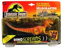 Jurassic Park - Kenner - Velociraptor \ Dino Screams\  (mint on card)