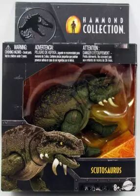 Jurassic Park - Mattel - Hammond Collection Scutosaurus