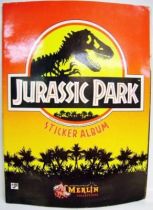 Jurassic Park - Sticker Album - Merlin Collection 1992