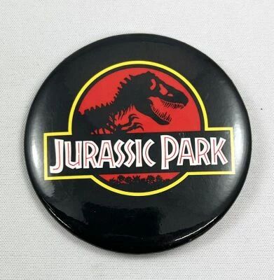 Jurassic Park - Universal City Studios Promotional Button (Logo)