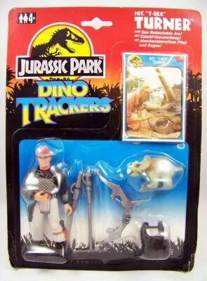 Jurassic Park (Dino Trackers) - Kenner - Sgt. T-Rex Turner (neuf sous blister) 01