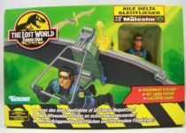 Jurassic Park 2 Le Monde Perdu - Kenner - Aile Delta avec Ian Malcolm (neuf en boite) 01