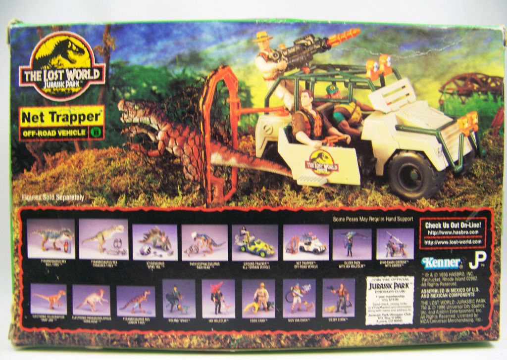 jurassic park lost world vehicles toy