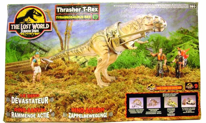 TIRANOSSAURO REX THRASHER T-REX JP29 KENNER O MUNDO PERDIDO