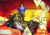 Jurassic Park 3 - Hasbro - Raptor Motorcycle Pursuit (Electronic)