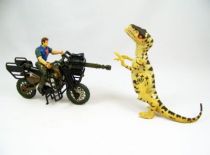 Jurassic Park 3 - Hasbro - Raptor Motorcycle Pursuit (Electronique) occasion 01