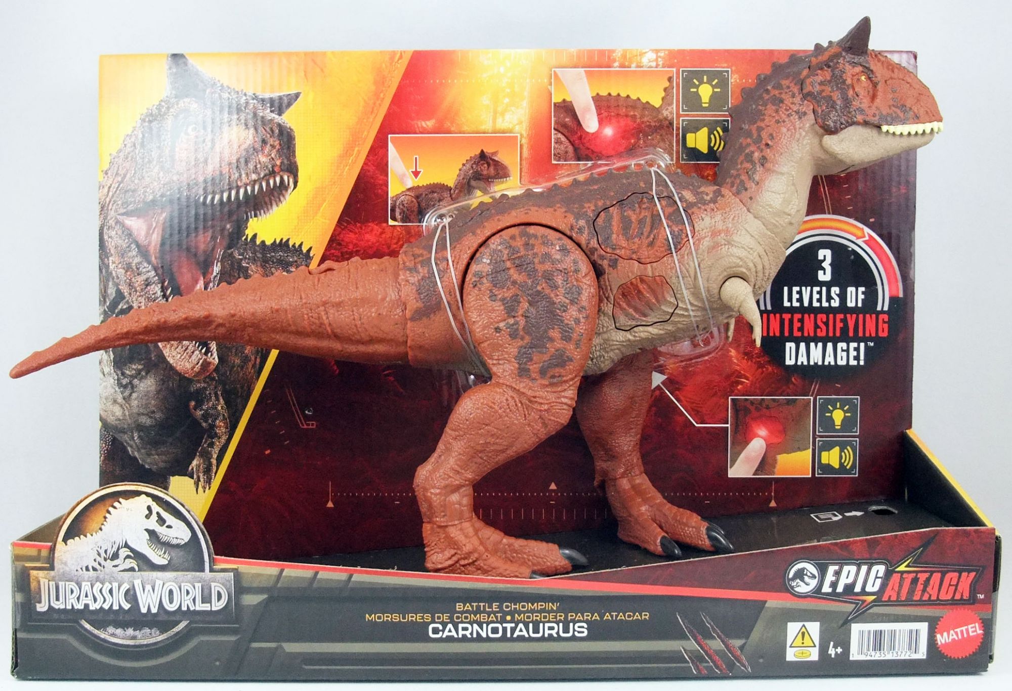 Jurassic World - Mattel - Battle Chompin' Carnotaurus