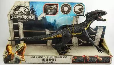 Jurassic World - Mattel - Grab \'N Growl Indoraptor