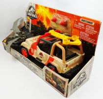 Jurassic World - Mattel - Jeep Wrangler avec filet de sauvetage