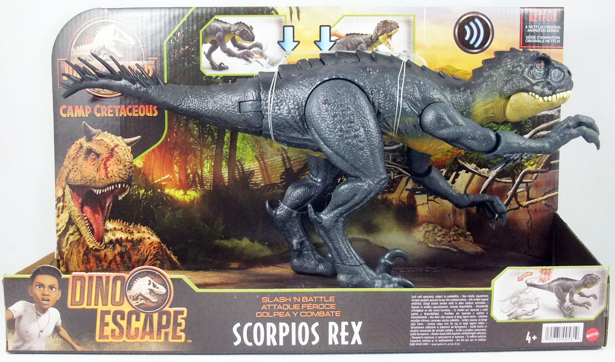 Jurassic World - Figurine Attaque Féroce