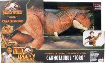 Jurassic World Camp Cretaceous - Mattel - 39inch Carnotaurus \ Toro\  (Super Colossal) +99cm