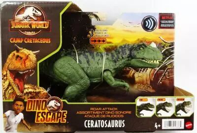 Jurassic World Camp Cretaceous - Mattel - Roar Attack Ceratosaurus