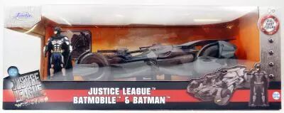 Justice League (2017) - Jada - Batmobile metal 1:24�me avec figurine Batman